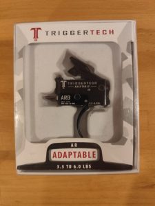 Détente TriggerTech AR9 Adaptable 2 étages, curved