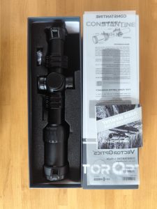 Lunette Vector Optics Constantine 1-10x24 SFP, réticule lumineux