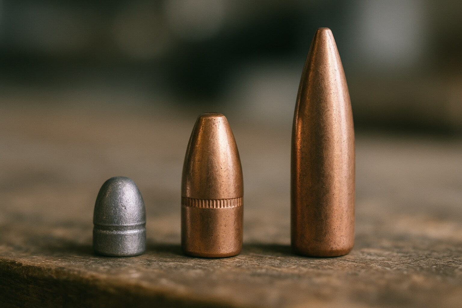 Comparaison de balles de calibres subsoniques de différents grains