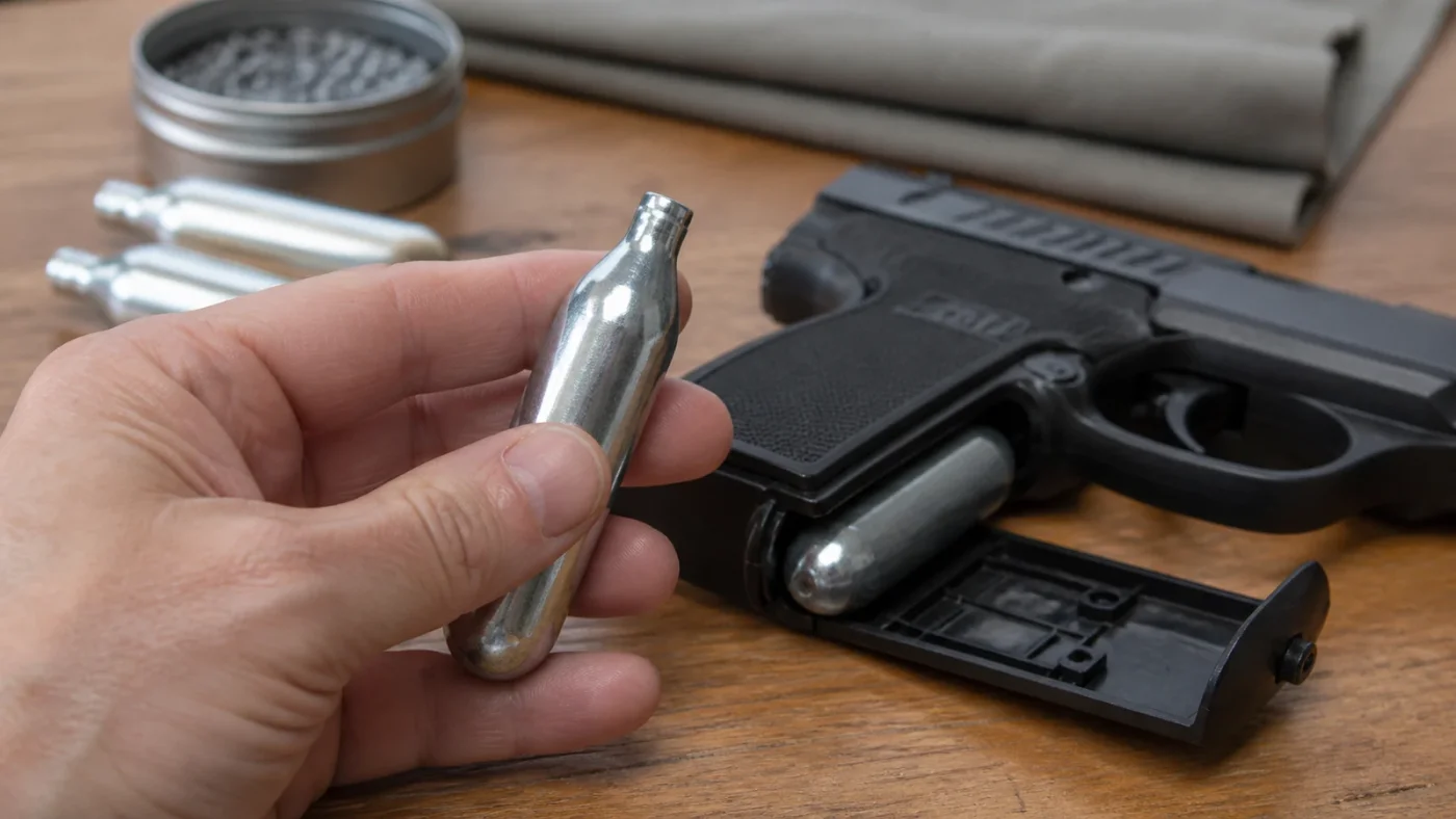 Cartouches CO2 de 12 g pour arme à air comprimé, sparclettes en acier
