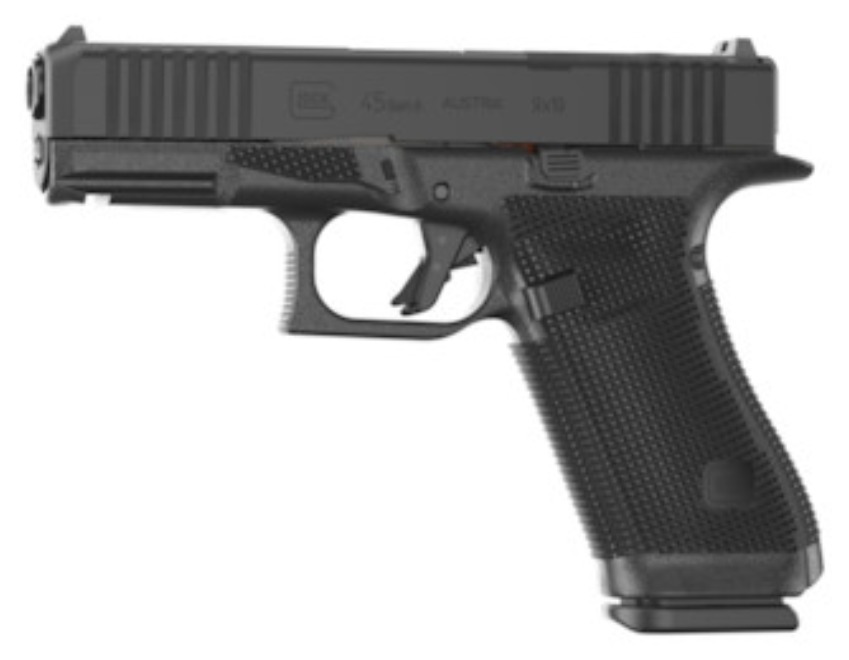 Glock 45 Gen6 en 9×19, vue latérale droite