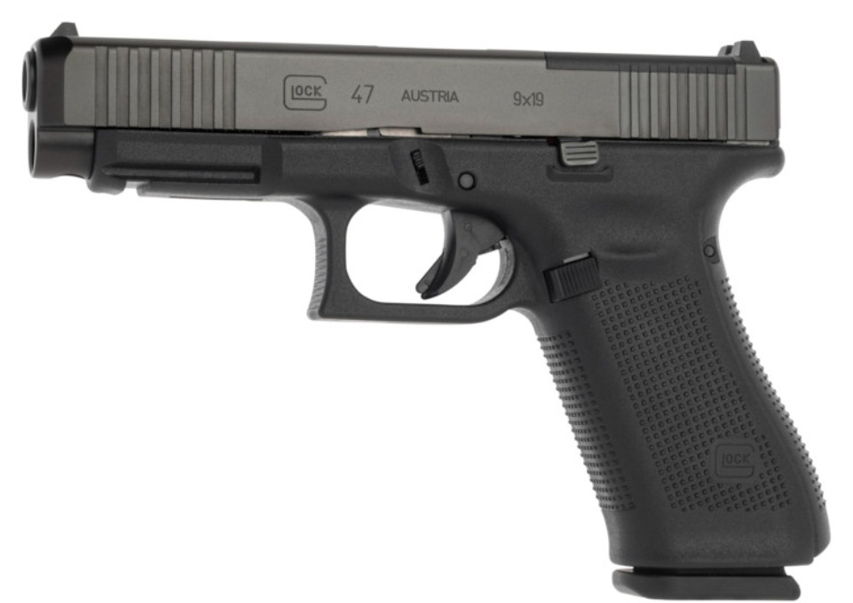 Glock 47 Gen5 MOS en 9×19, vue latérale droite