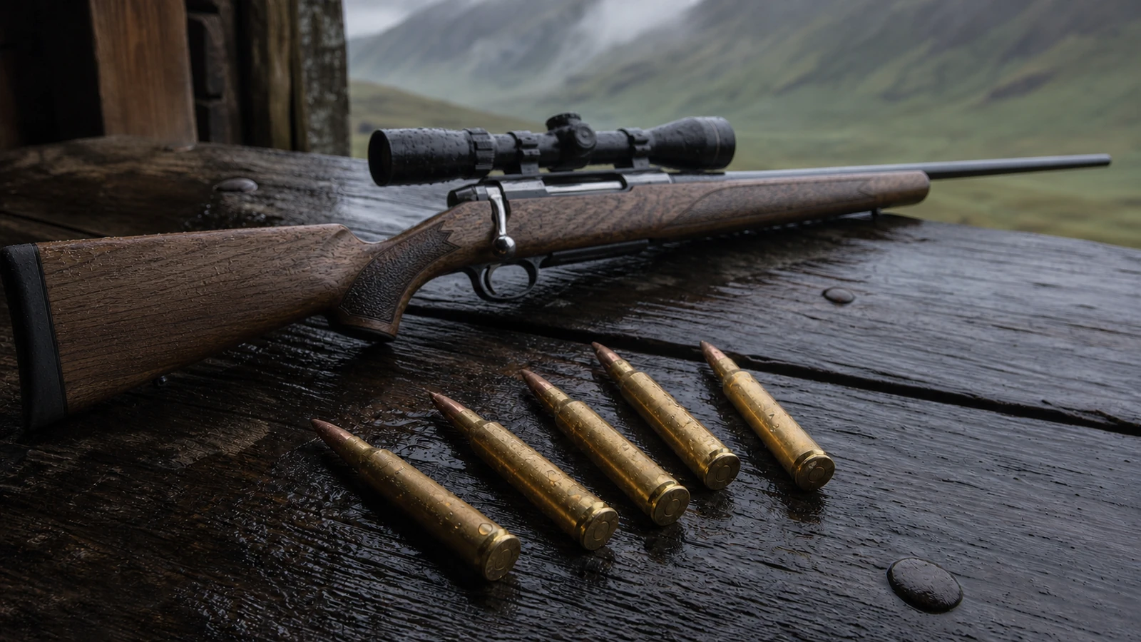 Carabine en 300 Winchester Magnum pour le tir longue distance