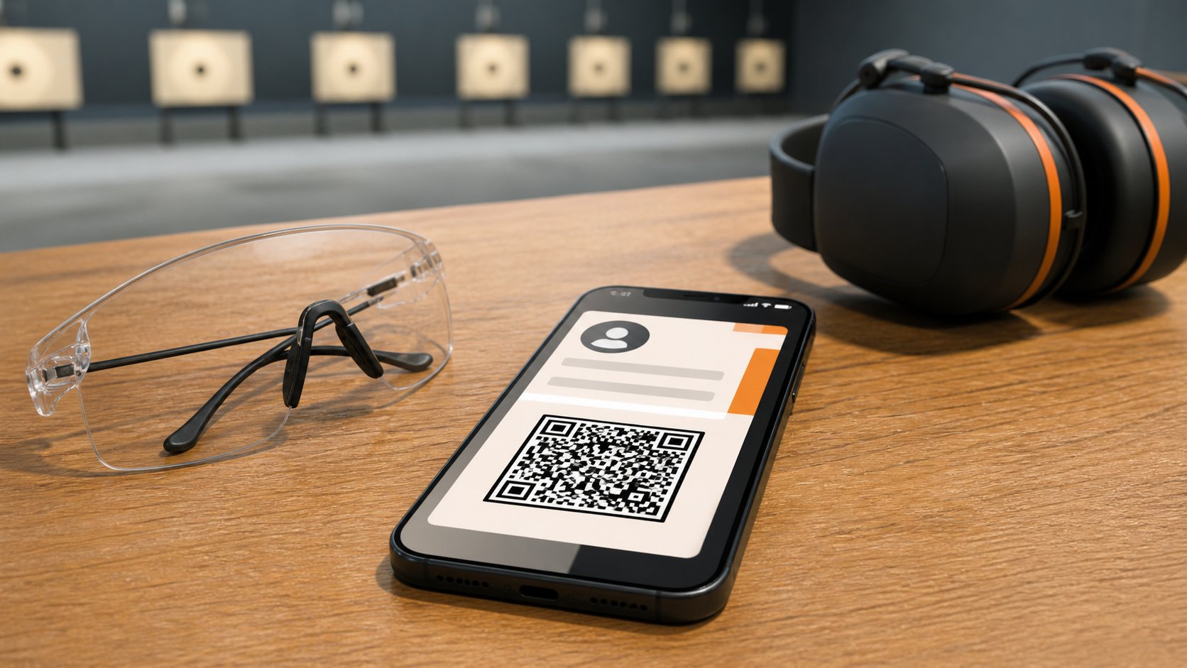 Licence de tir FFTir dématérialisée affichée sur un smartphone dans l'espace EDEN