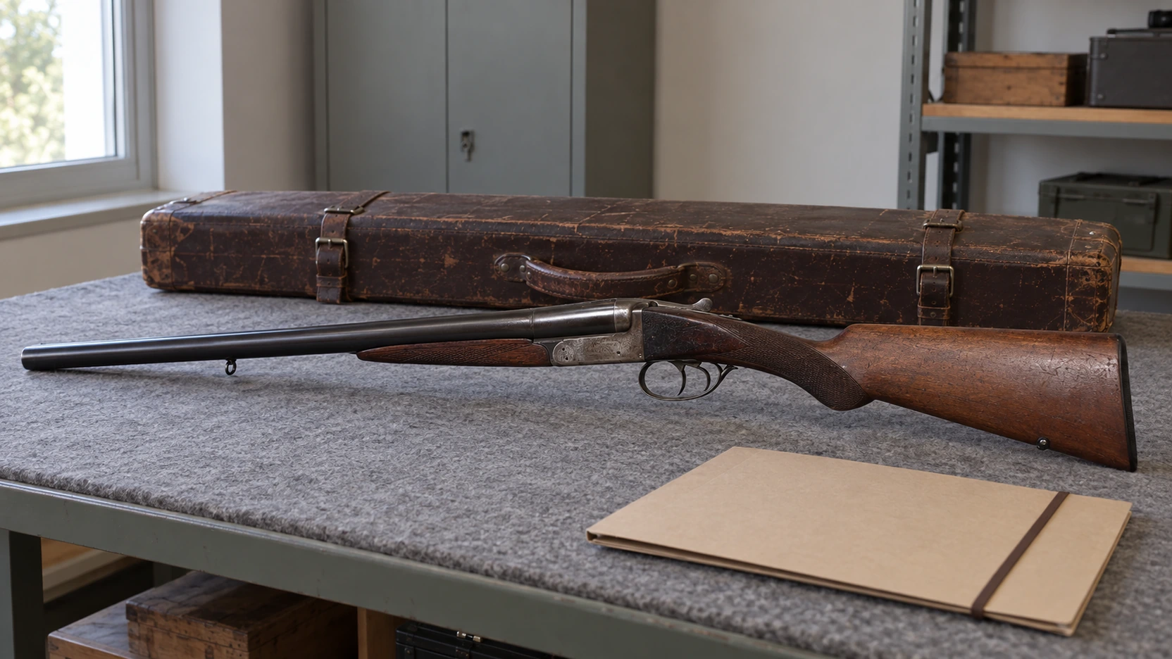 Déclaration d'une arme trouvée depuis le compte SIA sur ordinateur