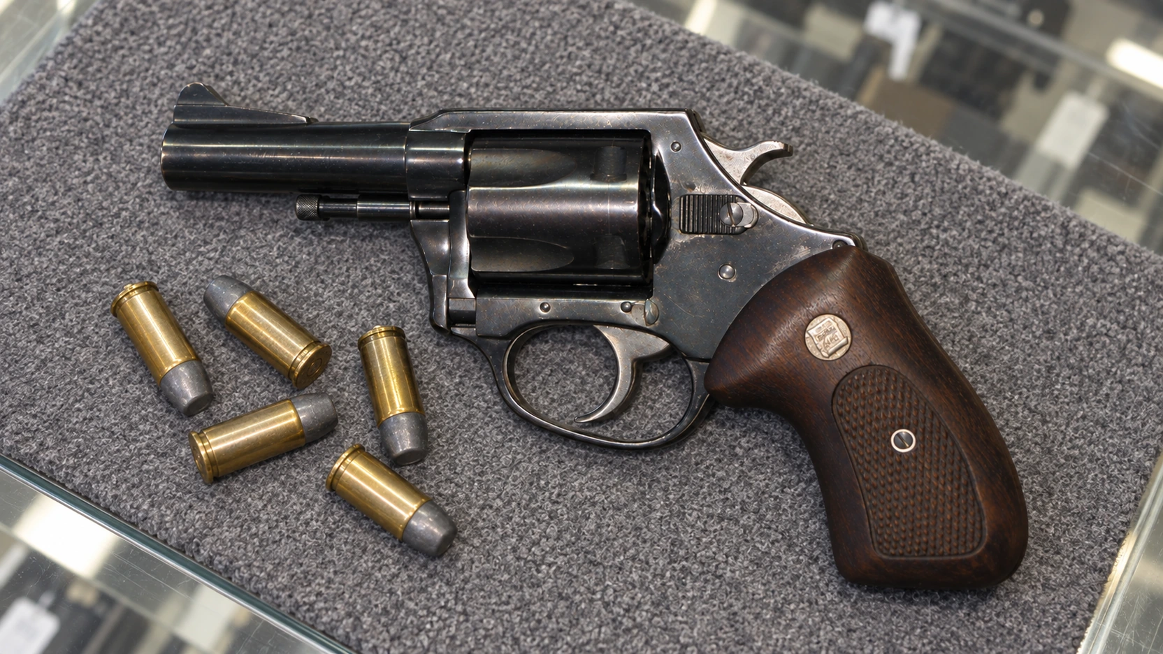 Cartouche de .44 Special, étui de 29,46 mm et ogive de 10,98 mm