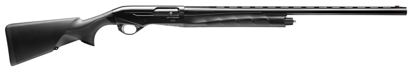 Benelli Montefeltro Black semi-automatique inertiel calibre 12 crosse technopolymère bande plate