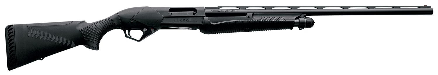 Benelli Supernova ComforTech canon lisse bande ventilée crosse synthétique vue de profil droit