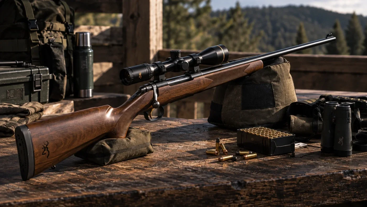 Carabine Browning T-Bolt 22 LR à verrou rectiligne