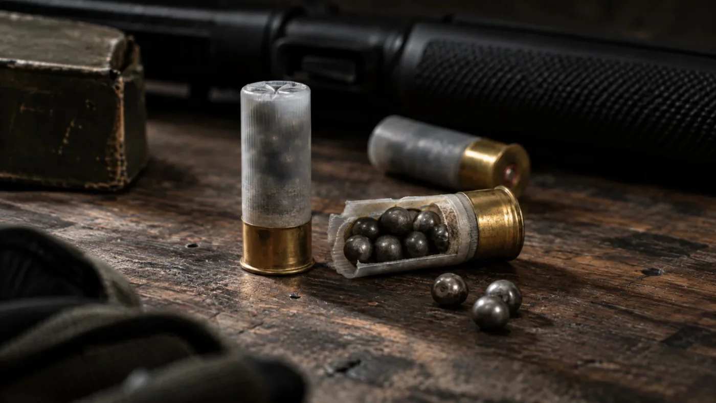 Cartouches de chevrotine calibre 12 et gros plombs