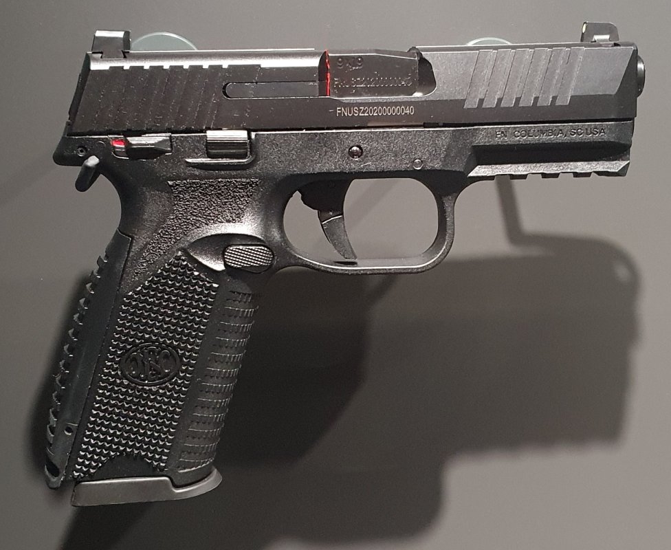 FN 509 en 9x19 vu de profil