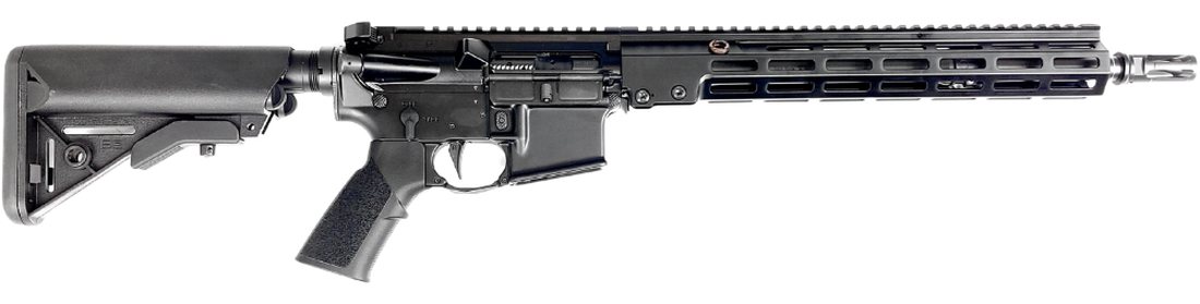 Carabine semi-automatique Geissele Super Duty MOD1 canon 14,5 pouces garde-main MK16 M-LOK crosse B5 Systems SOPMOD detente SSA-E X