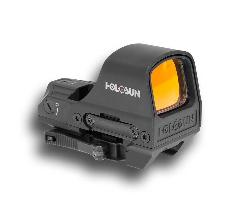 Viseur point rouge Holosun HS510C avec son embase Picatinny à dégagement rapide
